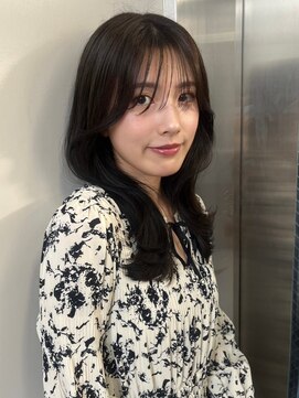 ベレーザシェルト(Beleza scelto) 7207髪質改善グレージュカラーレイヤーロング韓国ワンホンヘア