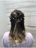 【ヘアアレンジ(結婚式やパーティーに)】