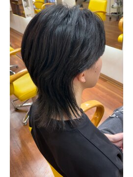 トータルビューティーバルフィット(BALFIT) 縮毛矯正ストレートパーマ メンズ マッシュウルフ