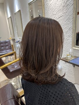 アマレット(Amaretto) スモーキーブラウン×レイヤー