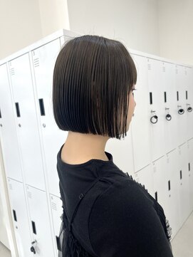 サンド 大阪梅田(sand) レイヤーカット/ウェットヘア/縮毛矯正/ニュアンスパーマ