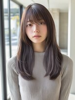 アルトリスト(Altruist Aging×HAIR&SPA)&nbsp;★ダークアッシュ大人ガーリーボブ着物ミディアムレイヤーカット