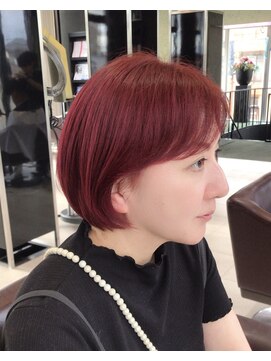 ナンブヒルズ(nambu-HILLS) 【白髪染め×高発色】アプリコットレッド