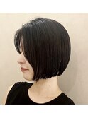 黒髪ボブ