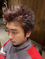 へアサロンアンドカフェガーデン(hair salon&cafe GARDEN)&nbsp;メンズショート/スパイキーショート/レッドブラウン