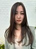 カット＋ケアカラー＋酸熱TR＋3step Tr（広がりが気になる方にオススメ）