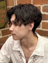 プレミアムバーバー 原宿店(PREMIUM BARBER produce by HIRO GINZA)&nbsp;リバースセンターパート