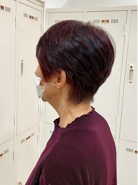 アッシュ 町田駅前通り店(Ash) 【Ash町田駅前通り店　 西尾美妃】素敵シニアショート