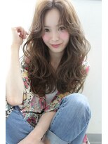 マルフェ 天王寺(marfe)&nbsp;【marfe】くすみベージュ＿オリーブベージュ＿ロングヘア