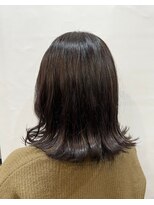 ラクープブン 恵那店(LaCoupeBUN) LaCoupeBUN/ボブ/くびれボブ/外ハネ/イルミナカラー/髪質改善