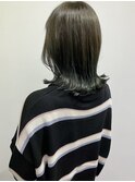 オリーブグレーグラデーション
