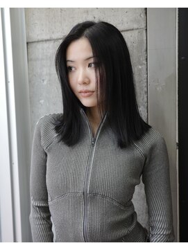 蜃気楼 オフブラックロブ