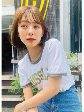 エイミー(Aimee) Aimee 町田　ニュアンスボブ×オリーブベージュ
