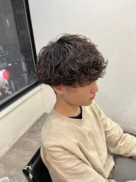 ナンバー エミライ 溝の口(N° emirai) 爽やかツーブロック刈り上げ束感アップバング