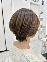 アッシュ 小岩店(Ash) ショートナチュラルバレイヤージュ