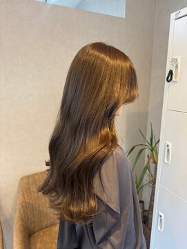 エル 新小岩(elu) 美髪/ワイドバング/レイヤーカット/くすみベージュ/新小岩駅