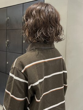 ヘアー アイス ルーチェ(HAIR ICI LUCE) ボブパーマ/顔周りレイヤー/上田