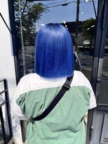 エラ(ere) ロイヤルブルー ブルーカラー Bluecolor ブリーチカラー