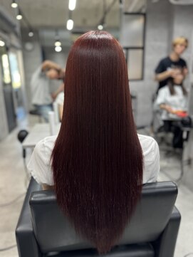 ルイス(L'wis) ブローのみの仕上げ！髪質改善ストレートはこういう事です。