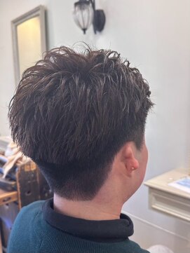 エクファ ヘア リゾート 大津 瀬田店(ex-fa hair resort) サーフカール/スパイキーショート/ブルーブラック/大津/瀬田