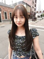 スニュウ(snuw)&nbsp;【snuw mina】レイヤーカット/ロングレイヤー/透明感カラー/