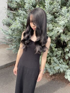 ニュウニュウ(NIU NIU) シールエクステ80本　ハイライト風