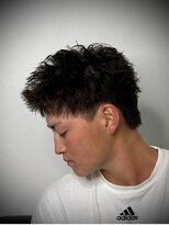 アンシェル(an-ciel)&nbsp;スパイキーピンパーマ