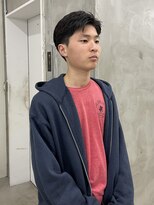 ソーコ 渋谷(SOCO) メンズカットメンズショートスパイキーショートピンパーマ渋谷