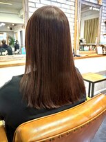 ポタム 東中野(potamu)&nbsp;マロンブラウンにミディアムレイヤー