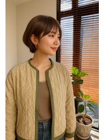 コポル(Copol)&nbsp;まわりと差がつく大人ショート×オリーブベージュ