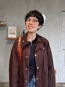 ベリーショートパーマ