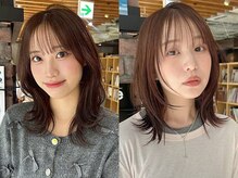 ミディアムレイヤー人気急上昇◎顔まわりカット,レイヤーカット