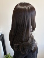 ル レーヴ 和田店(Le reve) 重ためレイヤー/透明感ブラウン 【間瀬】