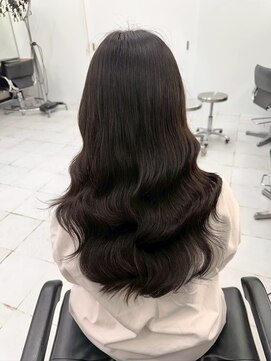 シェノン バイ アランスミシー 表参道(CHAINON by Alan smithee) 表参道/着物ヘア/ダークアッシュ/ミディアムレイヤーカット/渋谷