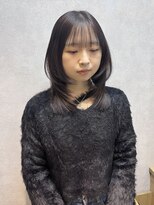 ミレバイジェニー (mirae by geny)&nbsp;ワンカールでくびれるハッシュカット　r
