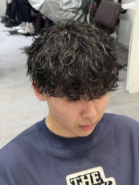 オーシャントーキョー 仙台(OCEAN TOKYO) 波巻きツイストスパイラルツーブロック刈り上げメンズパーマ