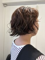 ウイ バイ ファースト 北四番丁店(u'i by first)&nbsp;minibob×ニュアンスパーマ