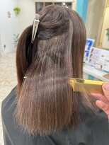 ソラ(SORA) 思わず触れたくなる極上質感◎橋本SORAhair縮毛矯正