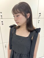 サンバレー(SUNVALLEY) 赤みを抑えた艶と透明感を纏ったナチュラルブラウン