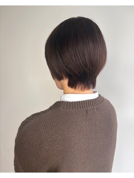 ヘアーメイク ラグズ(Hair Make Luxtz) ショートスタイル×白髪ぼかしカラー