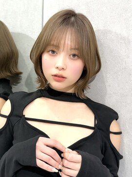 シー バイ ロンド 新宿(Sea by Lond) 【大重】韓国風くびれボブ/レイヤー/前髪新宿/髪質改善/縮毛矯正