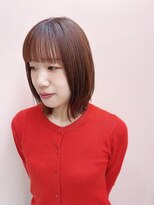 ルーム シンサイバシ(room shinsaibashi)&nbsp;【room shinsaibashi/植松さくら】ナチュラルオレンジブラウン
