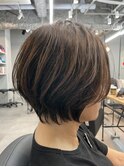 メリハリショートボブ