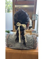ヘア ロンドン カフェ(HAIR LONDON CAFE) お呼ばれヘアアレンジ