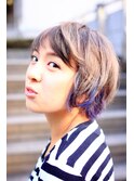 【marca】とろけるメルティーカラー・ショートボブ♪担当：三上
