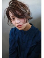 ナヌーク シブヤ(nanuk shibuya)&nbsp;【nanuk】＊アンニュイなクセ感クールなショートボブスタイル＊