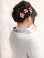 クアトログランシュ ひたちなか店(QUATRO×GranCieux)&nbsp;結婚式や卒業式、イベント前に和装ヘアセット