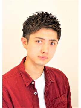 ノイセル(Noisyle) ワイルドツーブロックビジカジセミウェットクラウドマッシュ