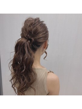 リジョイスヘア エン(REJOICE hair EN) ゆるふわポニーテール　＊　【REJOICEhairEN 根本亜弥】