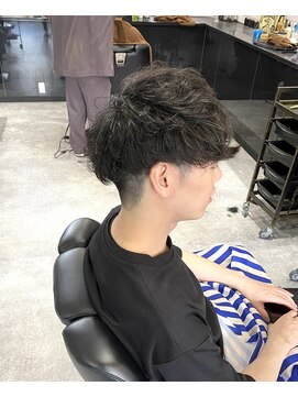 ボルド(MEN'S HAIR SALON BORDO) 刈り上げマッシュ×スパイラル
